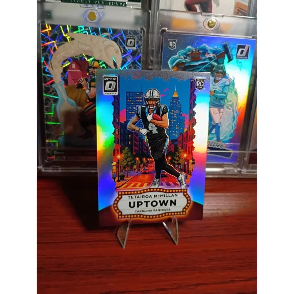 2025 Panini Donruss Optic Uptowns Tetairoa McMillan #20 (RC) CAR Panthers